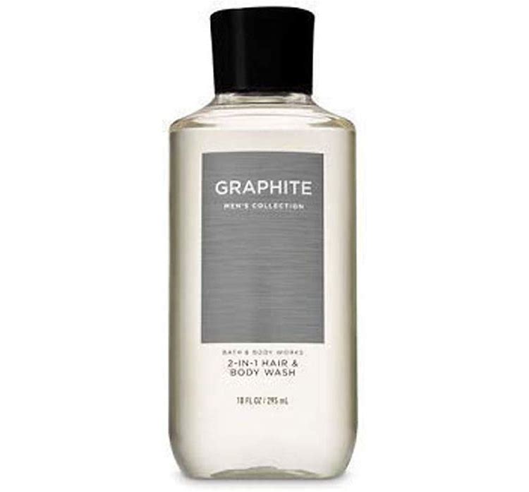 Dluxe Ave. Bath and Body Works 3 Pack 2-in-1 Hair + Body Wash Freshwater Graphite and Ocean. 10 Oz.