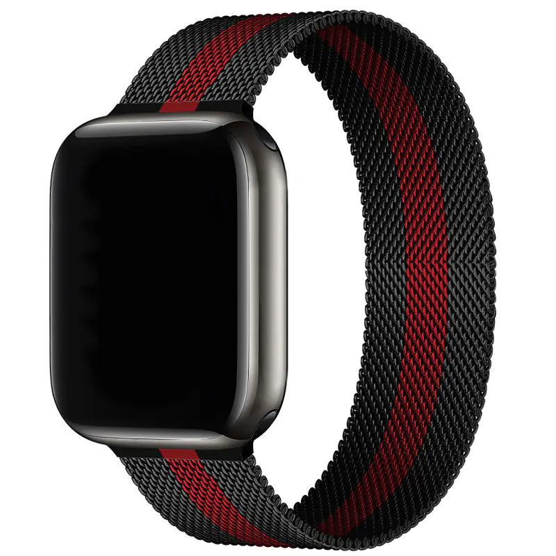 Dluxe Ave. Milanese Magnetic Steel Band for Apple Watch Series 56789 SE
