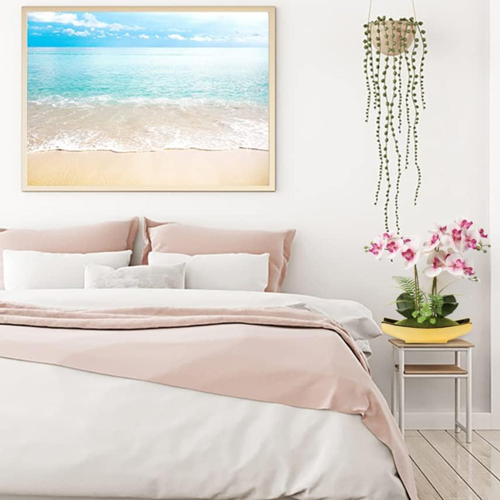 Dluxe Ave. 15" Light Pink Phalaenopsis Orchid with Gold Pots