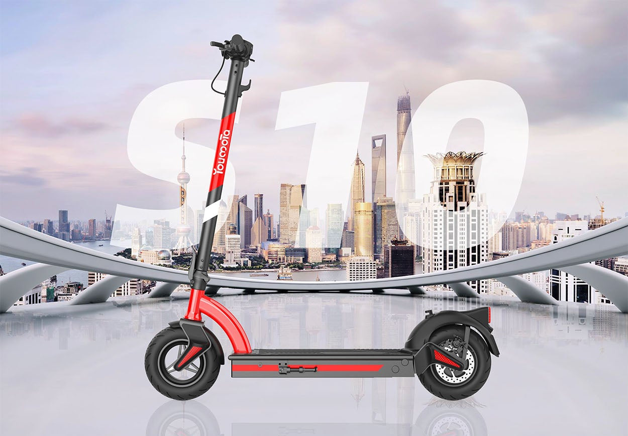 Dluxe Ave. 10inch Electric Scooter 36V 10AH 350W For Adults/ Foldable Max Speed 16mph & Range 25 Miles/, 260Lbs Max Load