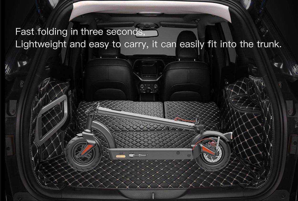 Dluxe Ave. 10inch Electric Scooter 36V 10AH 350W For Adults/ Foldable Max Speed 16mph & Range 25 Miles/, 260Lbs Max Load
