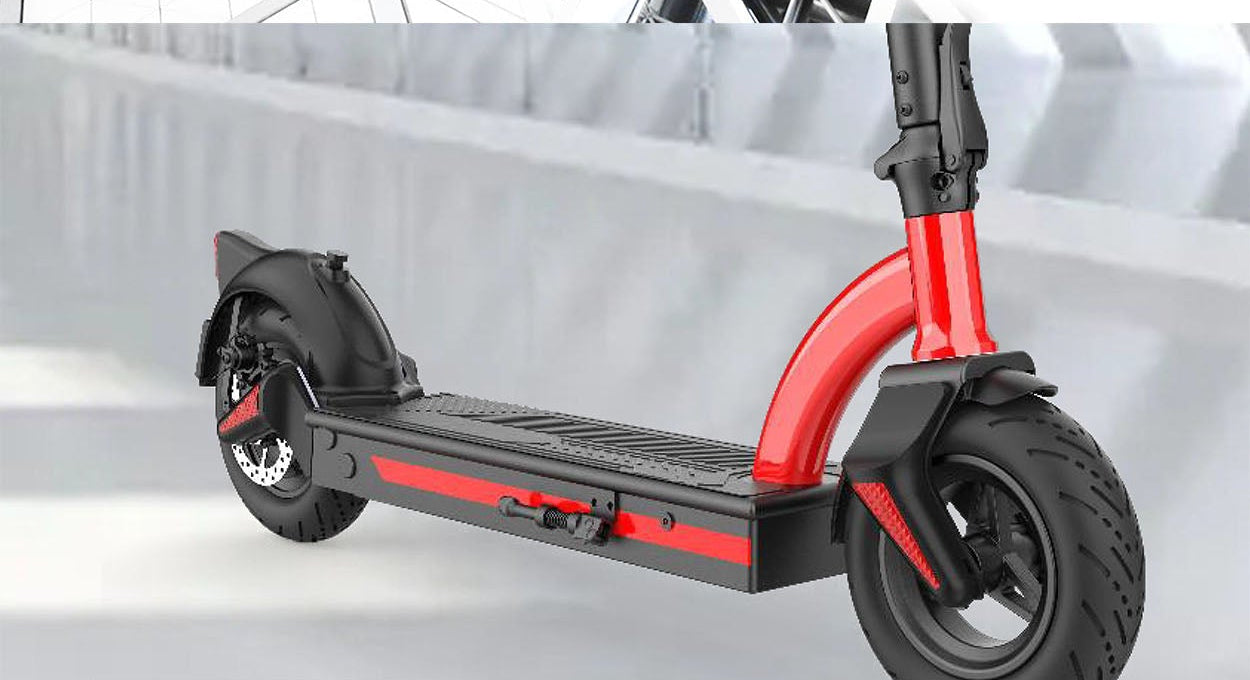 Dluxe Ave. 10inch Electric Scooter 36V 10AH 350W For Adults/ Foldable Max Speed 16mph & Range 25 Miles/, 260Lbs Max Load