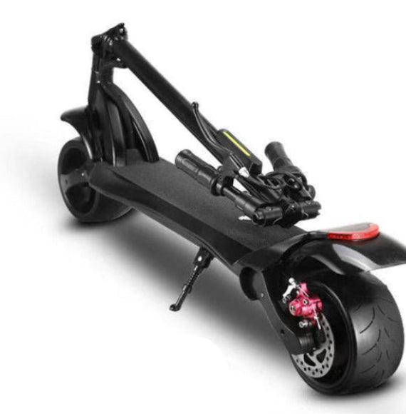 Dluxe Ave. Double Drive Folding Scooter With Wide Tires