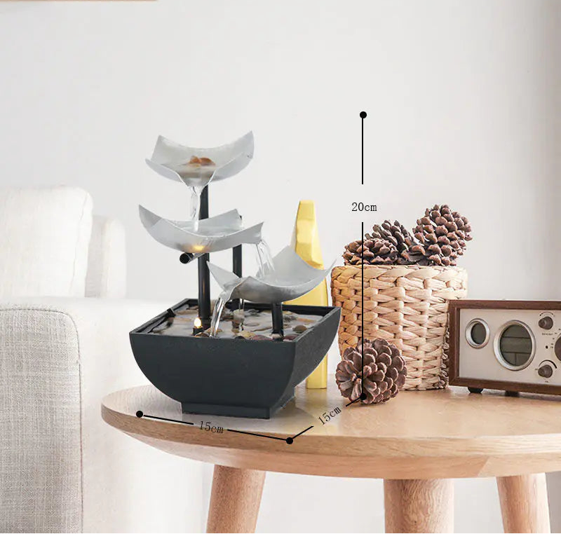 Dluxe Ave. Indoor Decorative Fountain for Living Room or Bedroom