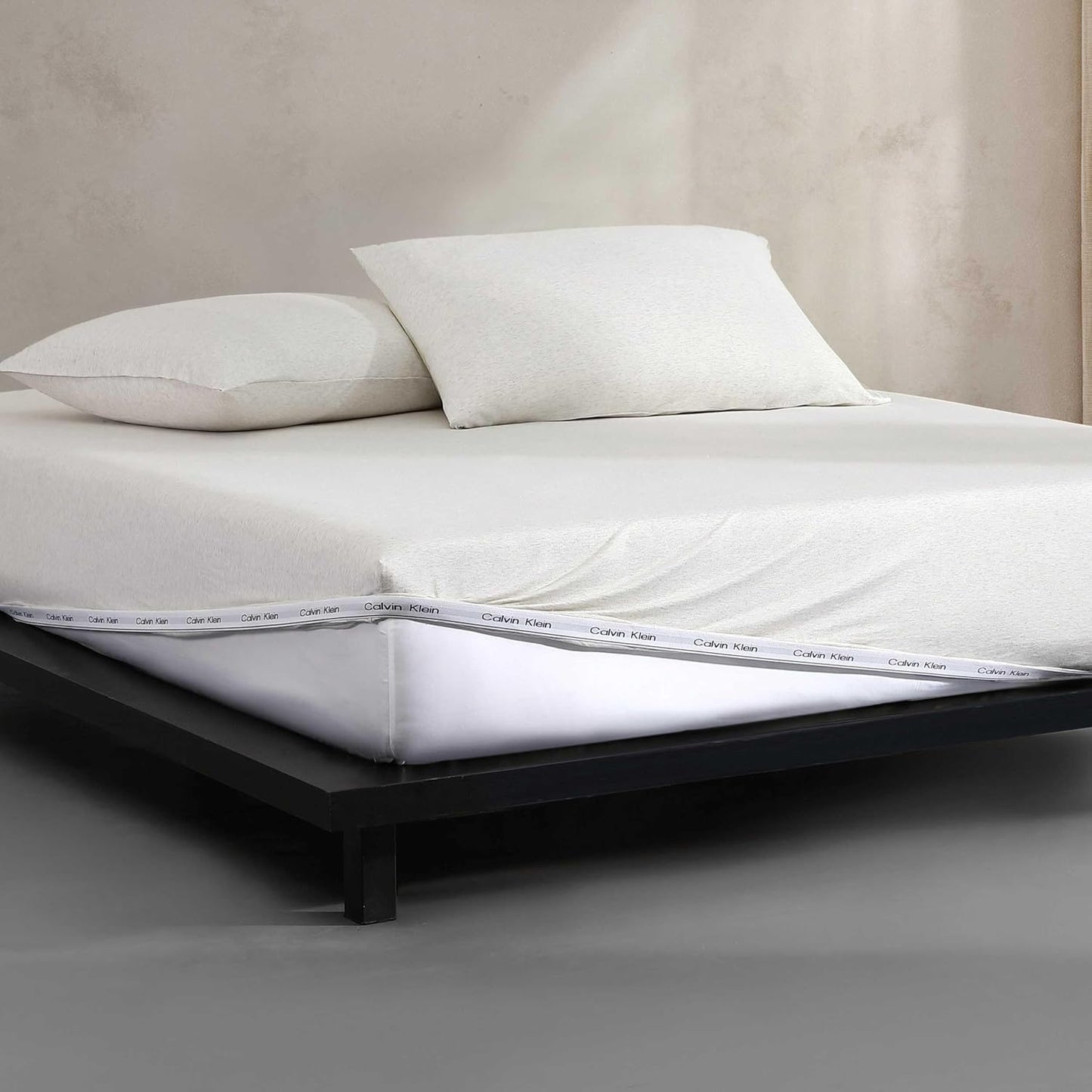 Dluxe Ave.  ( KING ) 4 Pcs Sheet Set, Deep Pockets, Super Soft, Ivory Grey
