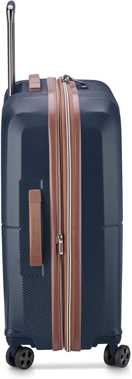Dluxe Ave. Hardside Expandable Luggage with Spinner Wheels/ 2 Piece Set (Navy)(21/28)