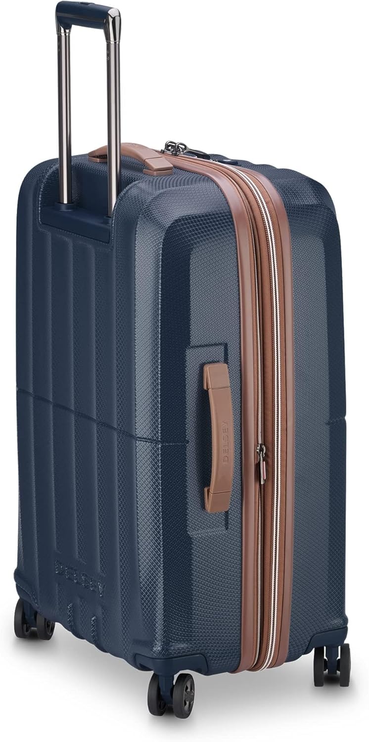Dluxe Ave. Hardside Expandable Luggage with Spinner Wheels/ 2 Piece Set (Navy)(21/28)