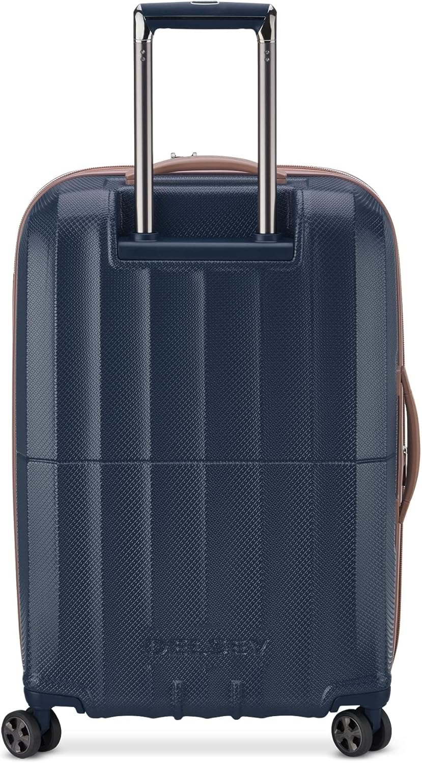 Dluxe Ave. Hardside Expandable Luggage with Spinner Wheels/ 2 Piece Set (Navy)(21/28)