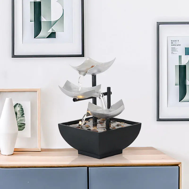 Dluxe Ave. Indoor Decorative Fountain for Living Room or Bedroom
