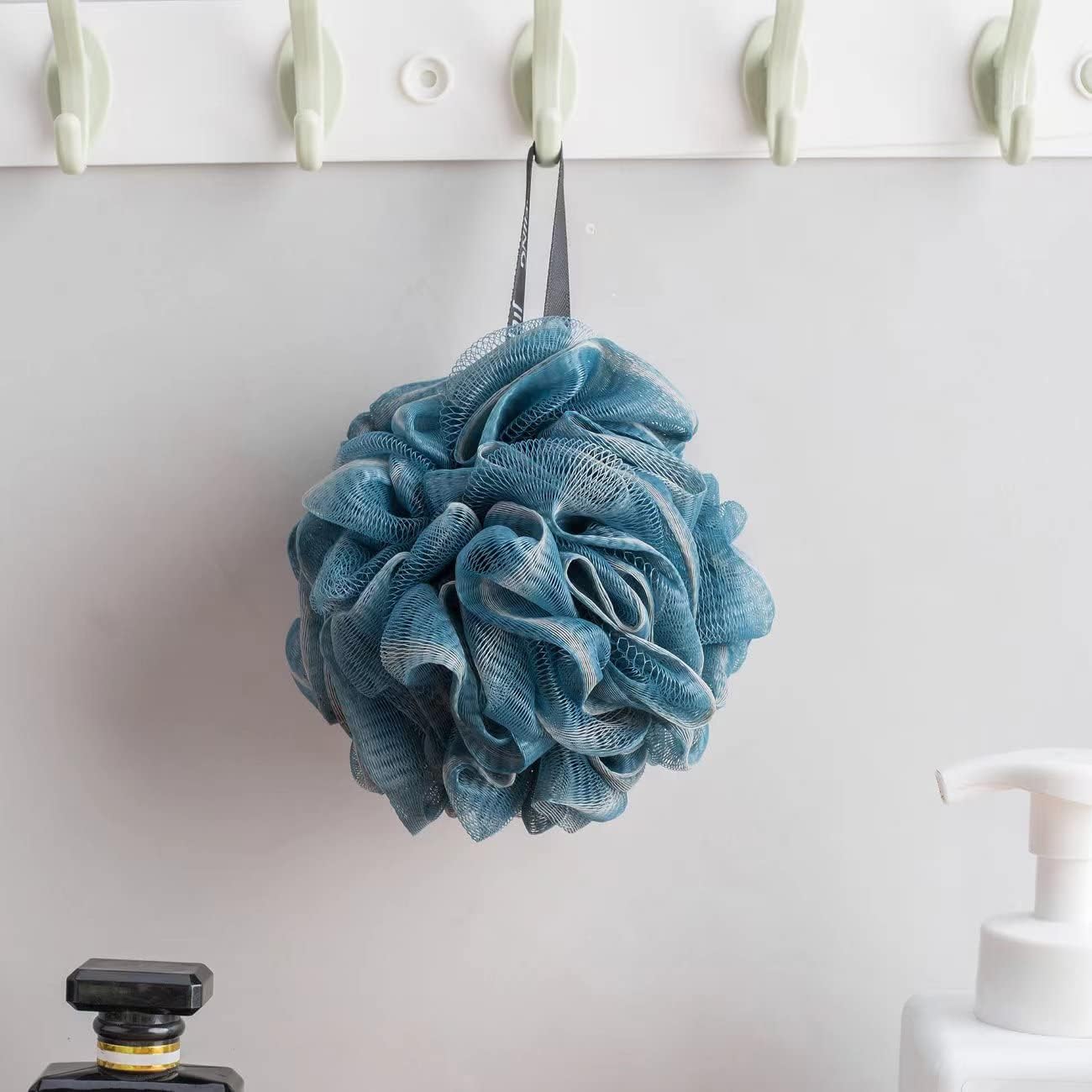 Dluxe Ave. Darkblue Bath Shower Loofah Sponge, Bathing Accessories 50g (1 Pack)