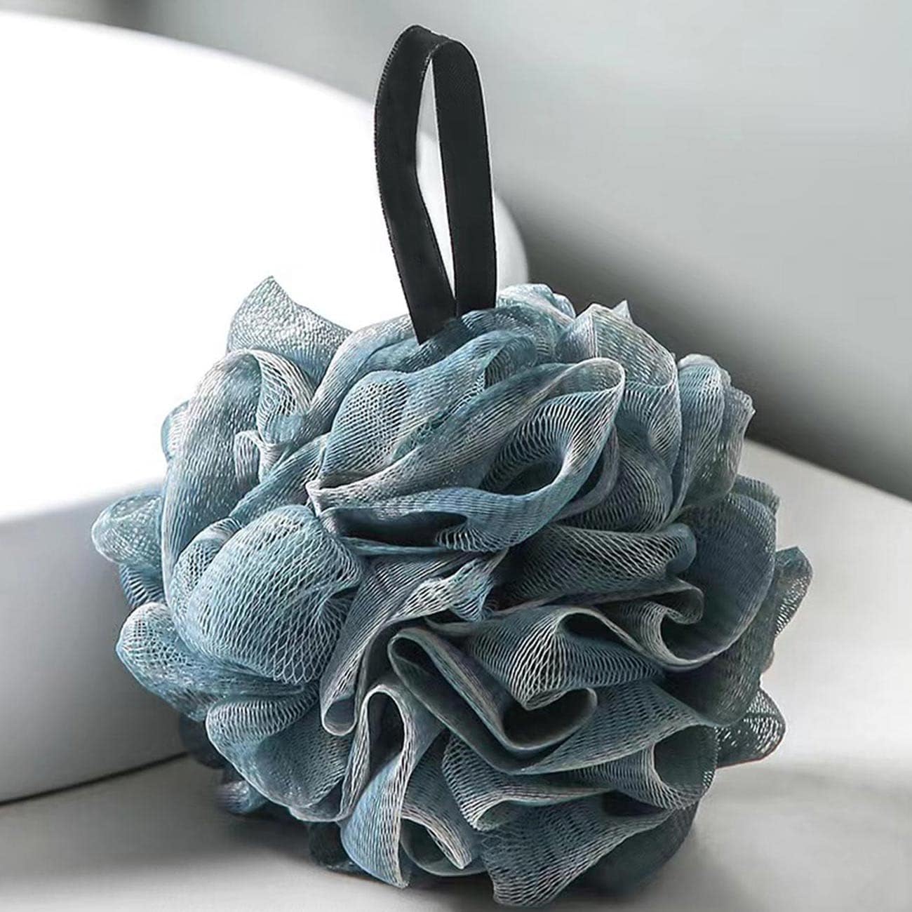 Dluxe Ave. Darkblue Bath Shower Loofah Sponge, Bathing Accessories 50g (1 Pack)