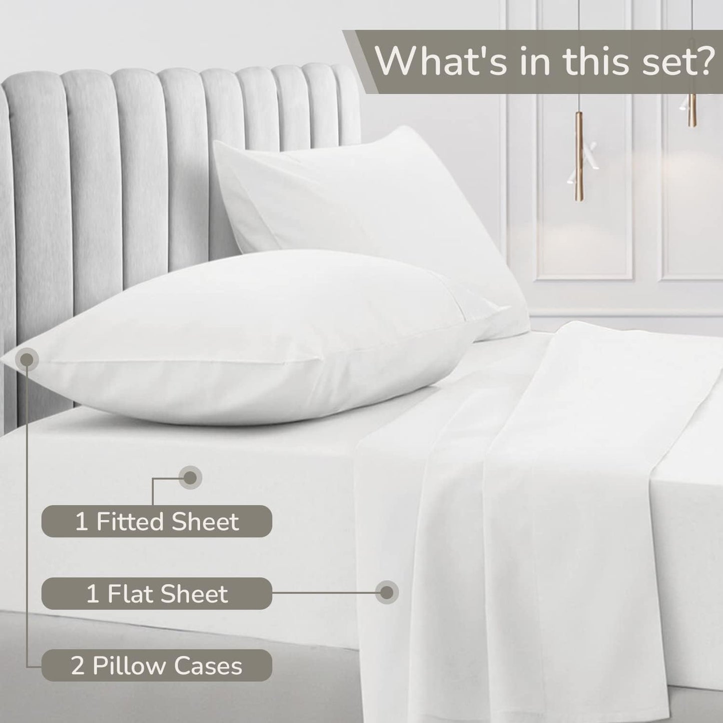 Dluxe Ave.  ( KING ) 4 Pcs Egyptian Cotton King Sheets Set, 1000 TC, Luxury Hotel Collection, 16" Deep Pocket, Burgundy