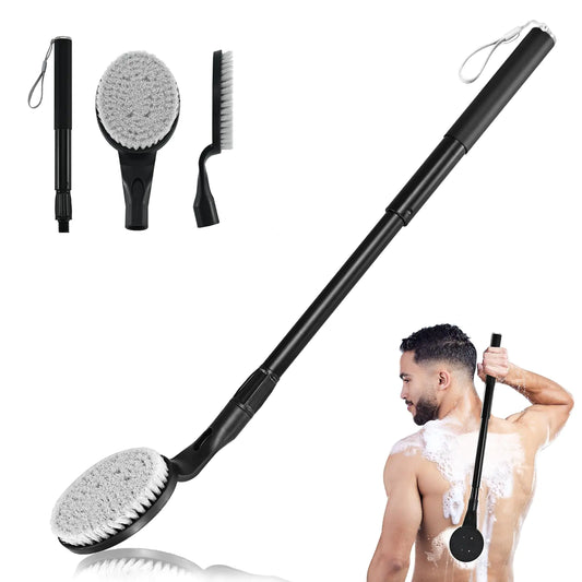 Dluxe Ave.   25.7" Bath Brush, Long Handle for Shower