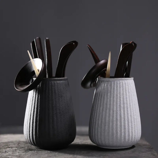 Dluxe Ave. Kung Fu Tea Set with Accessories and Ceramic Canister