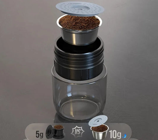 Dluxe Ave. Mini Handheld Fully Automatic Coffee Maker