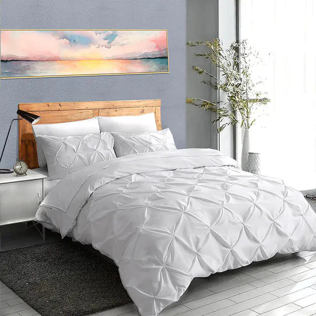 Dluxe Ave. Luxury Couples Quilt Bedding Sets/ Grey