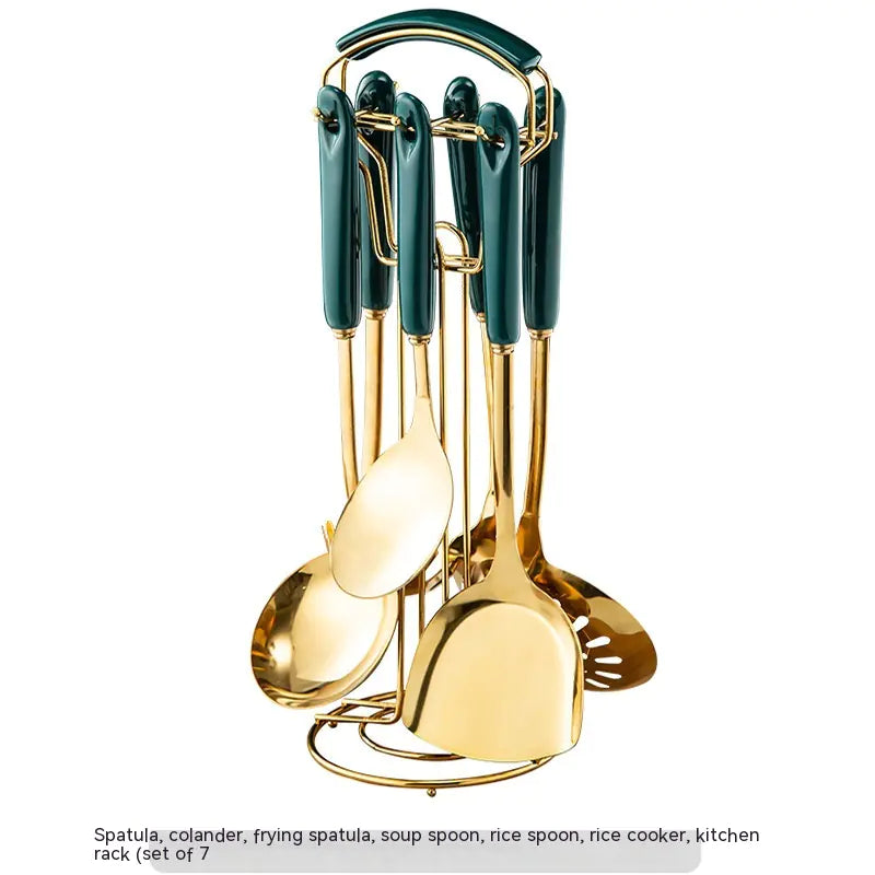 Dluxe Ave. Stainless Steel Kitchen Utensils Set