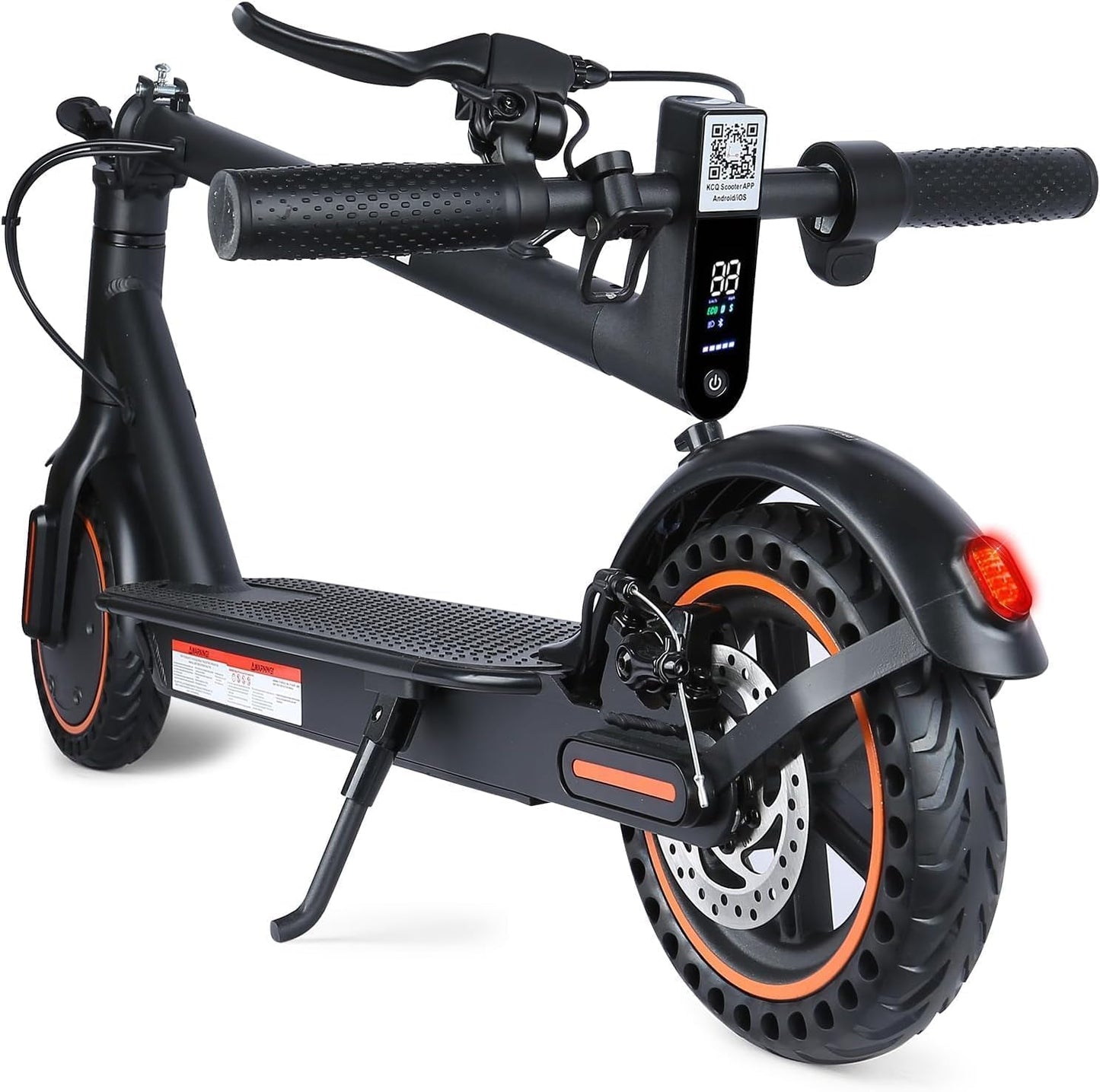 Dluxe Ave. Adult Electric Scooter, Foldable 500W Motor 17-20 Mile Range &17- 20Mph Speed 8.5 Solid Tires