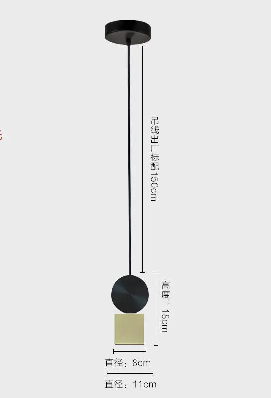 Dluxe Ave. Post-Modern Creative Nordic Designer Pendant Light