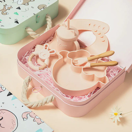 Dluxe Ave. Baby Silicone Bowl Newborn Feeding Set