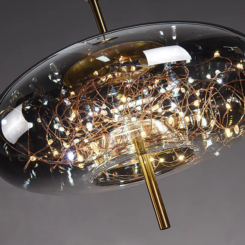 Dluxe Ave. Nordic Style Glass Pendant Light for Bar and Hotel