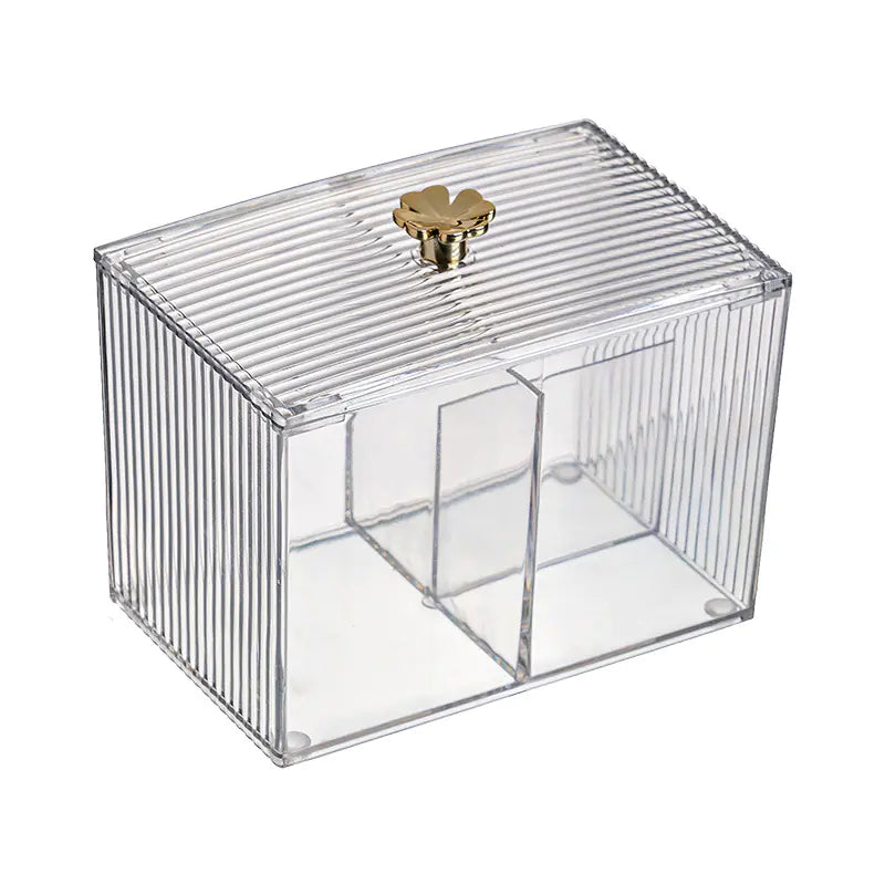 Dluxe Ave. Transparent Cosmetic Storage Box for Makeup and Jewelry