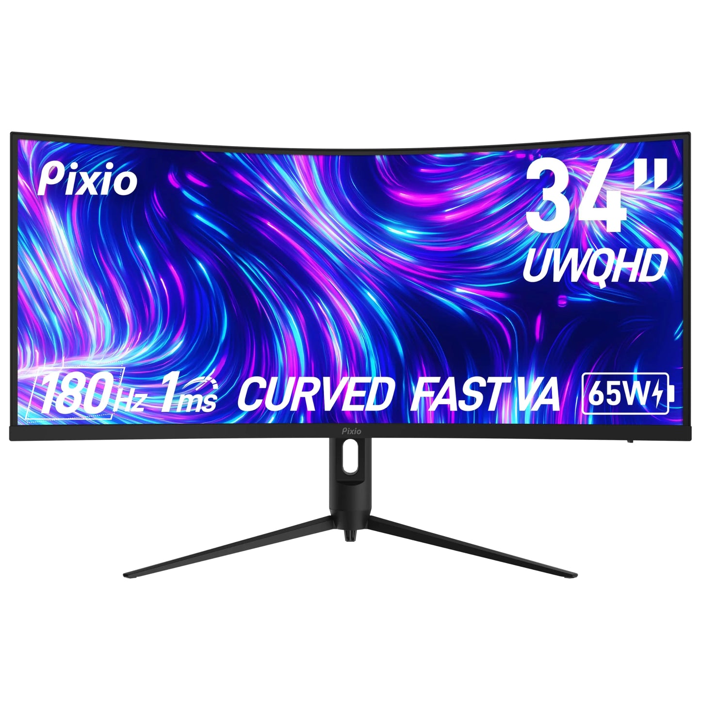 Dluxe Ave. Pixio PXC348C Neo 34 inch 180Hz Refresh Rate UWQHD 1440p