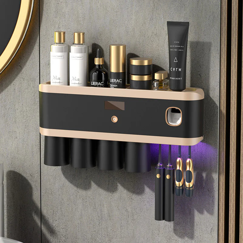 Dluxe Ave. Smart UV Toothbrush Holder – With Disinfection & Rechargeable Function