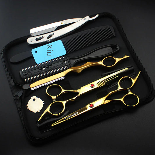 Dluxe Ave. Colorful Coating Hair Cutting Scissors Set