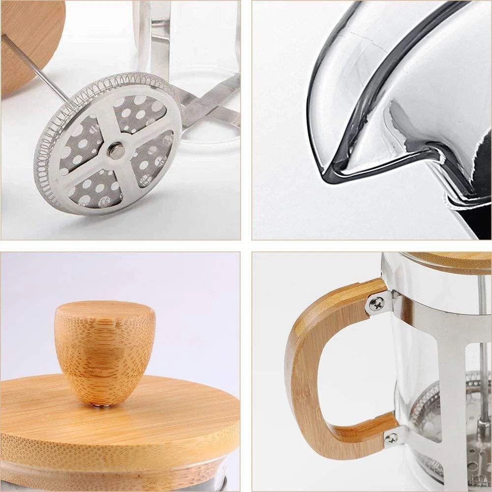 Dluxe Ave. Hand Pressure Coffee and Tea Maker for Home