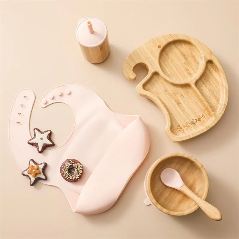 Dluxe Ave. Baby Silicone Bowl Newborn Feeding Set
