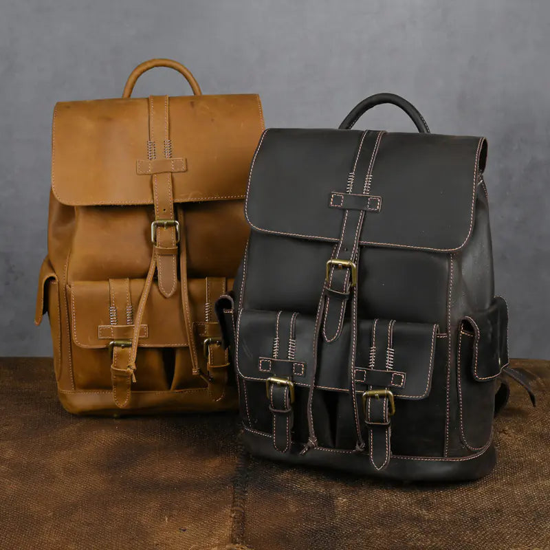 Dluxe Ave. Large Leather Travel Bag