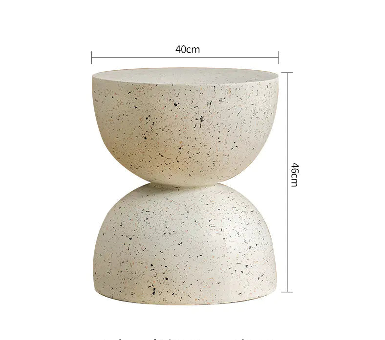 Dluxe Ave. Nordic Designer Round Side Table for Cozy Spaces