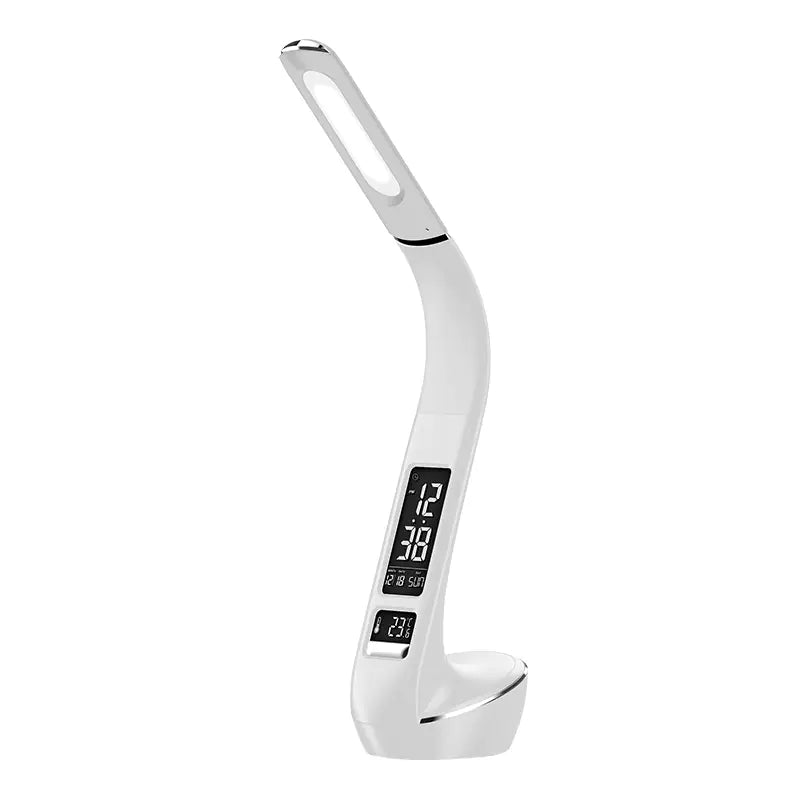 Dluxe Ave. LED Bedroom Table Lamp with HD Calendar Feature