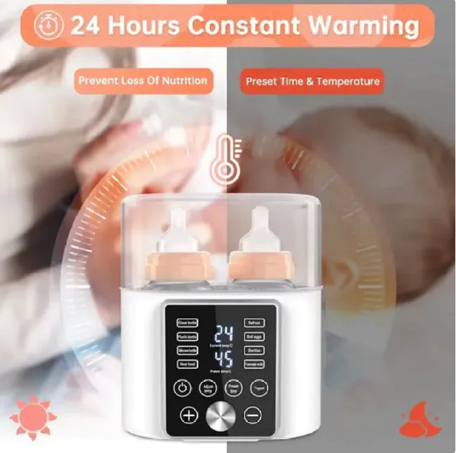 Dluxe Ave. Portable Electric Milk Warmer