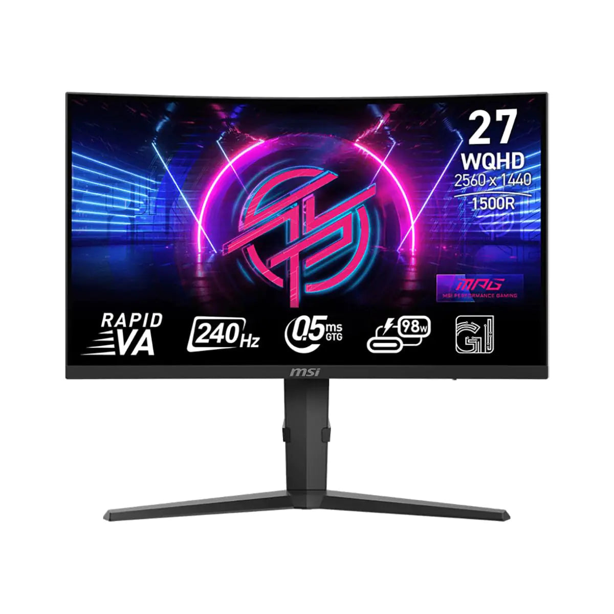 Dluxe Ave. MSI MPG 275CQRXF 27-inch 2560 x 1440 (QHD) Computer Monitor 240Hz