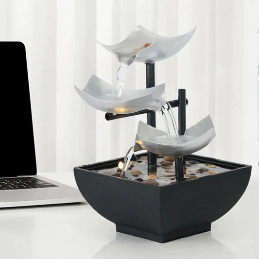Dluxe Ave. Indoor Decorative Fountain for Living Room or Bedroom