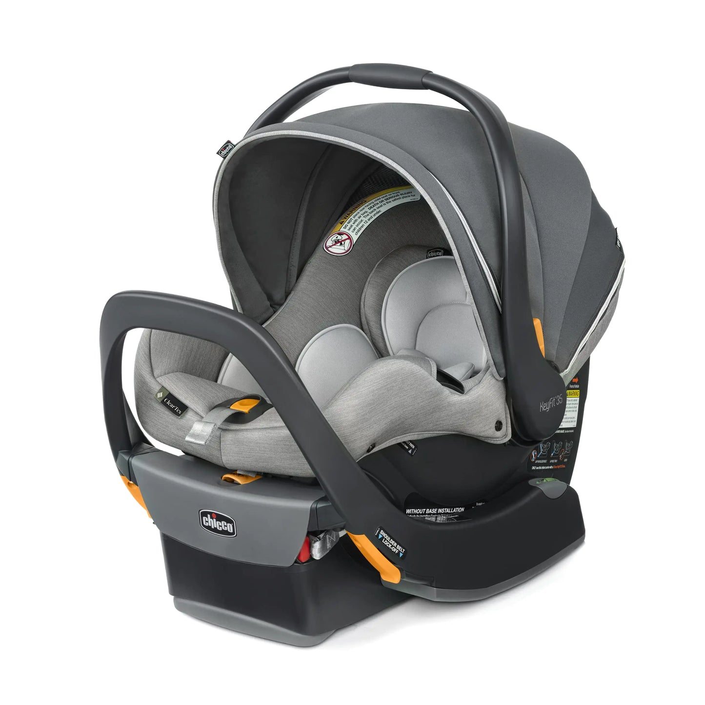 Dluxe Ave. Infant Car Seat and Base/ Rear-Facing for 4-35 lbs Infants With Head/Body Support