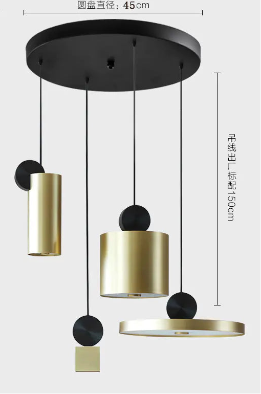 Dluxe Ave. Post-Modern Creative Nordic Designer Pendant Light