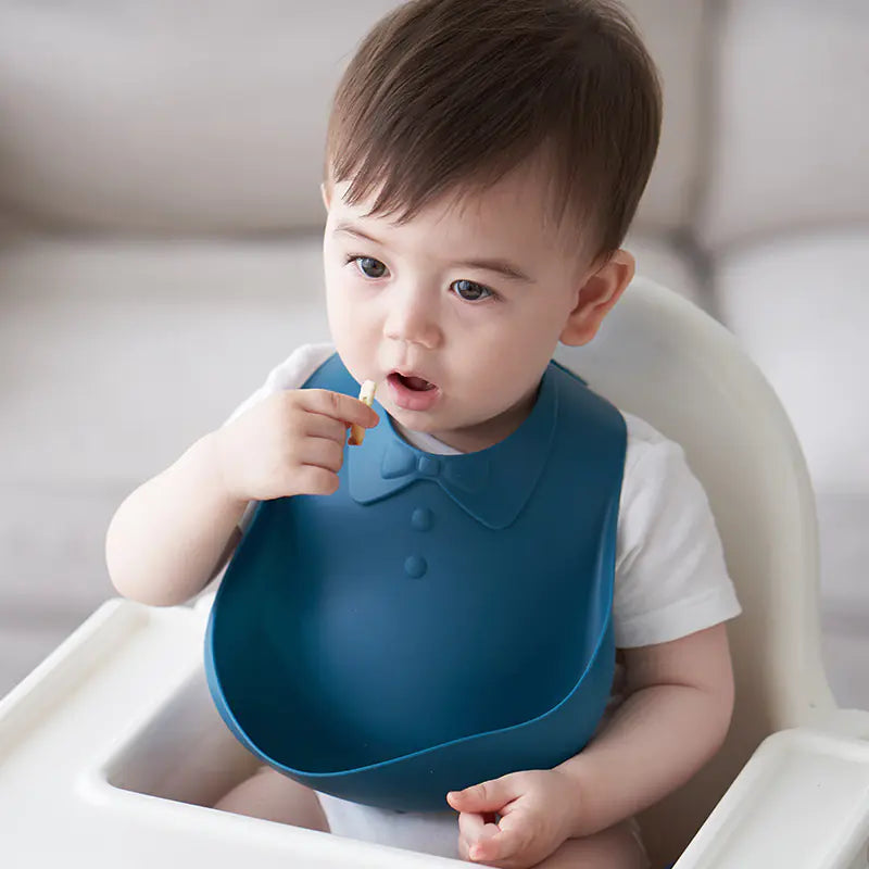 Dluxe Ave. Children's Solid Color 3D Bib (Kids Bib)
