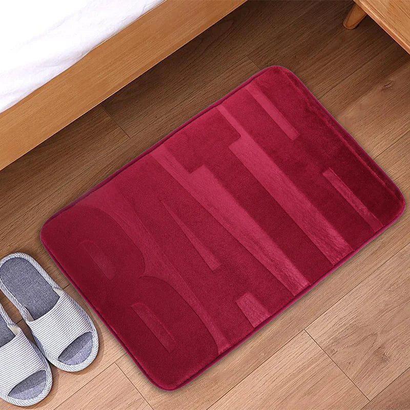 Dluxe Ave. Memory Foam Washable Bath Rug - Soft & Non-Slip