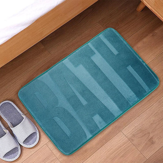Dluxe Ave. Memory Foam Washable Bath Rug - Soft & Non-Slip