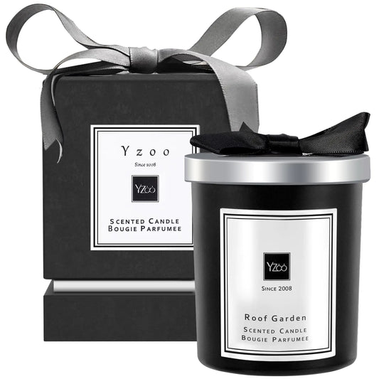 Dluxe Ave. Candle Gifts for Women Men Scented Candles for Home Decor Soy Candles Gift for Men Luxury Scented Candles Black