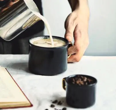 Dluxe Ave. Ceramic Coffee Mug - Matte Finish Cup