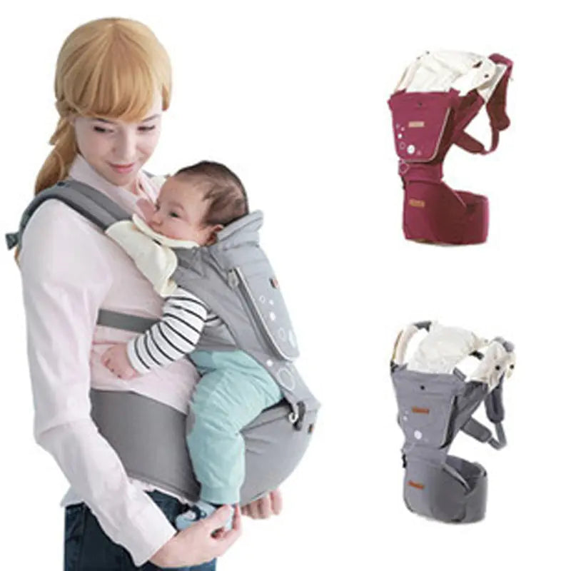 Dluxe Ave. Multifunctional Baby Waist Stool with Eco-Friendly Cotton