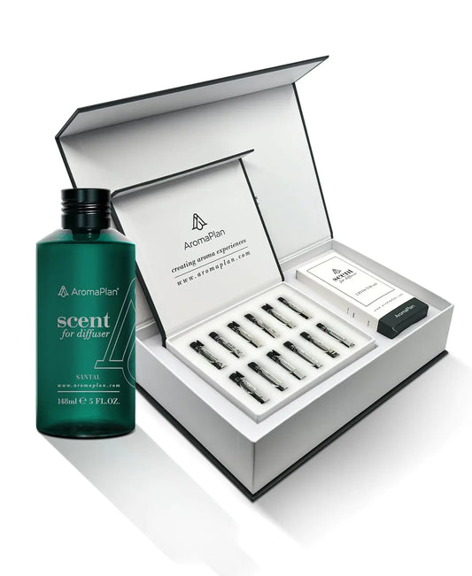 Dluxe Ave. Luxury Hotel Scents /5 Fl Oz (148ml) & Sample Set with Top 12 Fragrances/ Diffuser Oil for Aromatherapy