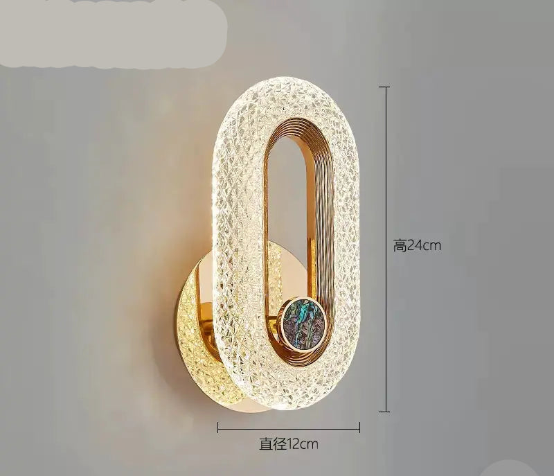 Dluxe Ave. Modern Minimalist Creative Wall Lamp for Home Decor