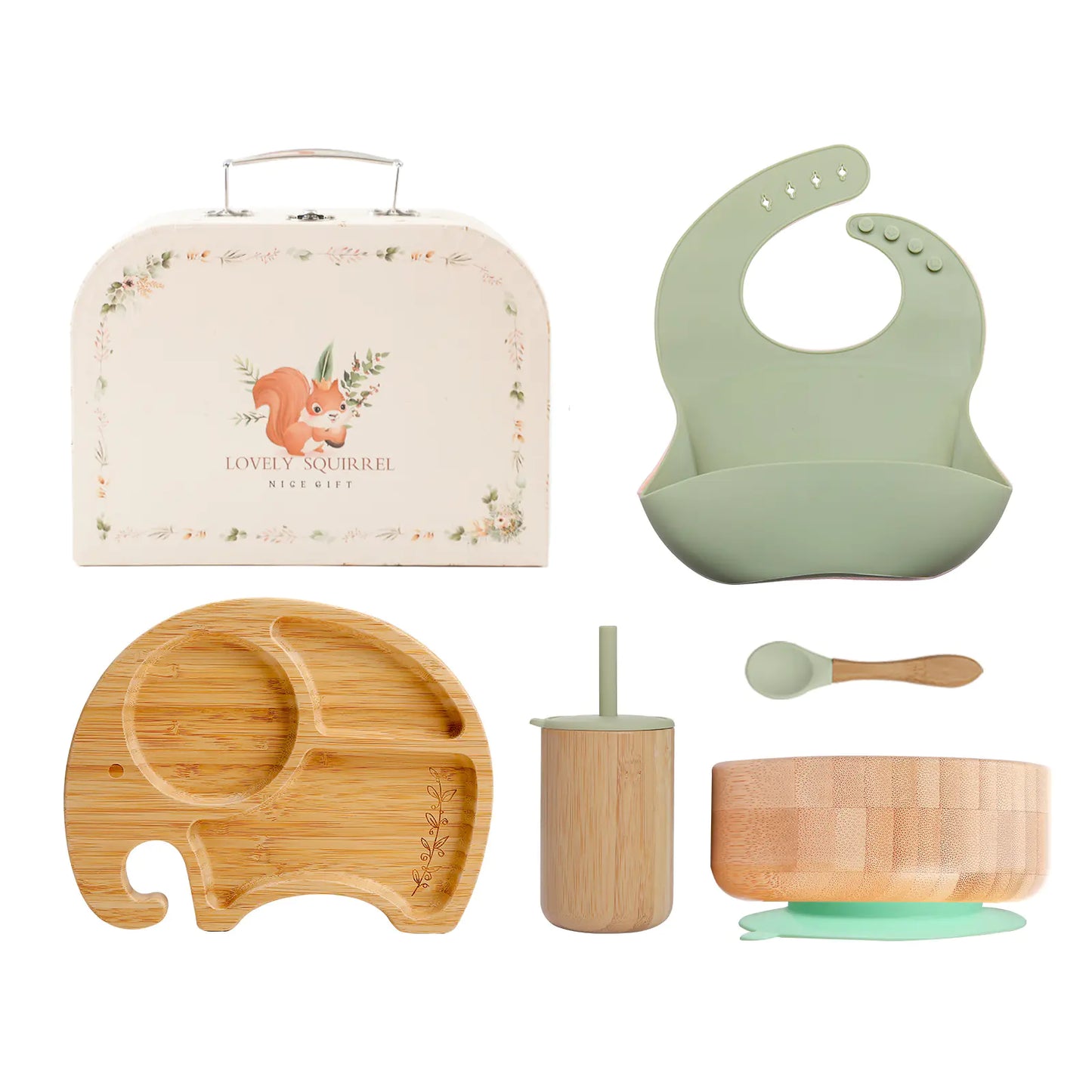 Dluxe Ave. Baby Silicone Bowl Newborn Feeding Set
