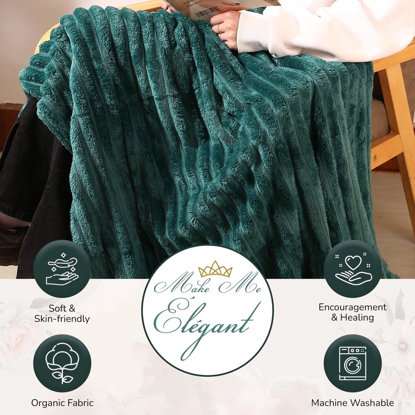 Dluxe Ave. Make Me Elegant Gift Boxes for Women - Relaxing Spa Set Self Care Package