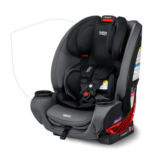Dluxe Ave. Convertible Car Seat/ 5 to 120 Pounds/ Converts from Rear-Facing Infant Car Seat to Forward-Facing/ Booster Seat/  Onyx Stone